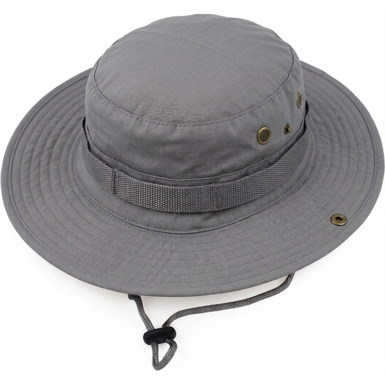 Bucket Hat Heren Grijs