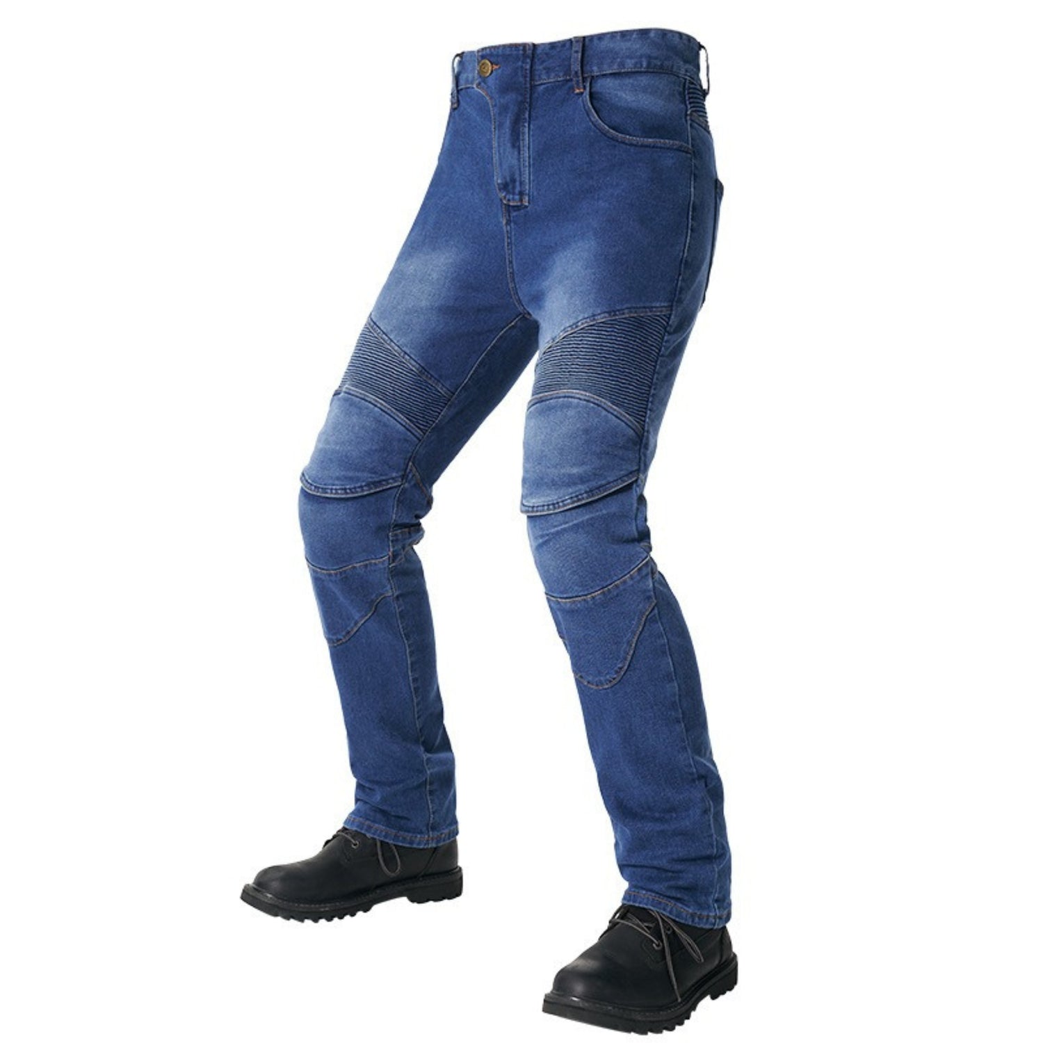 Motorbroek Jeans Blauw met Protectie