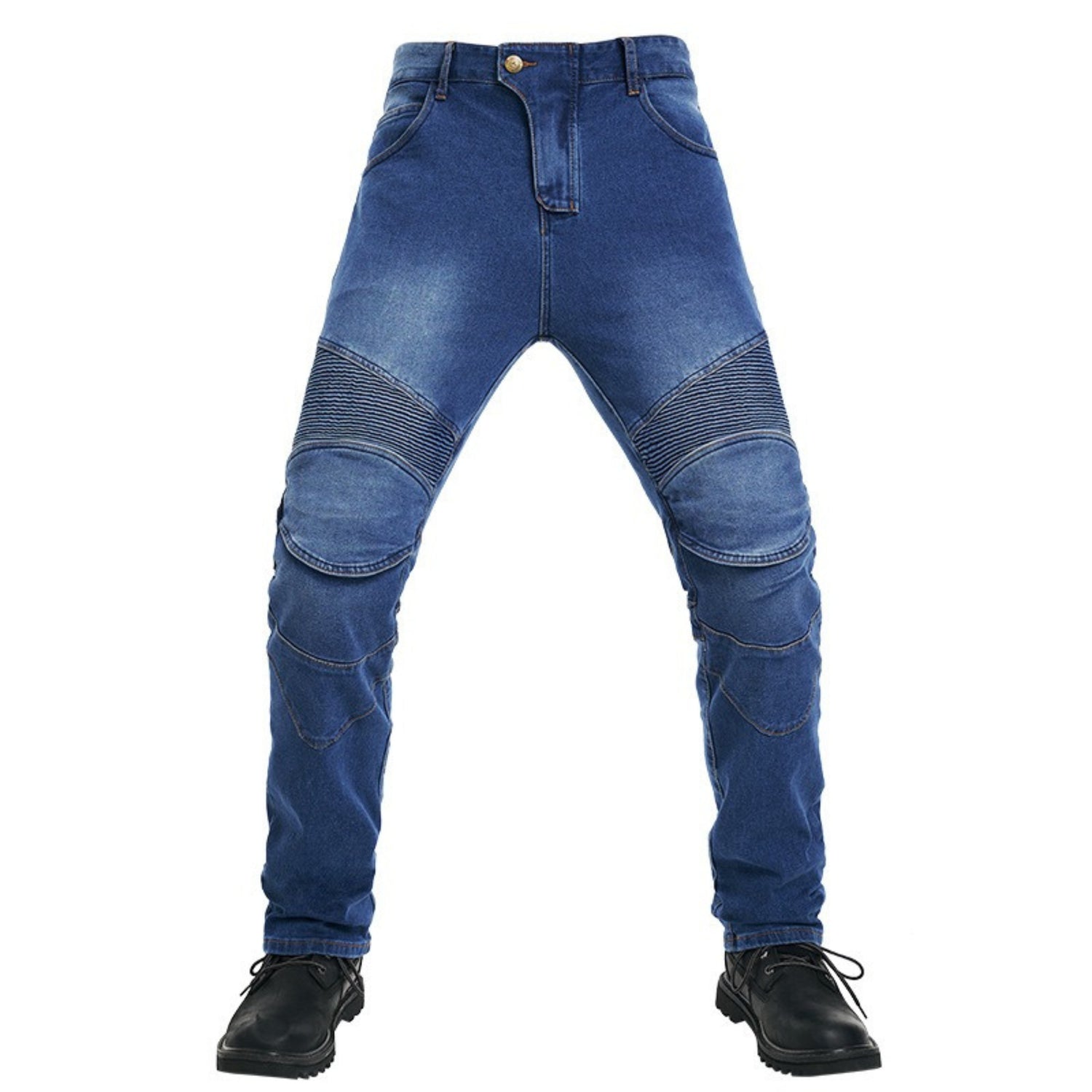 Motorbroek Jeans Blauw met Protectie