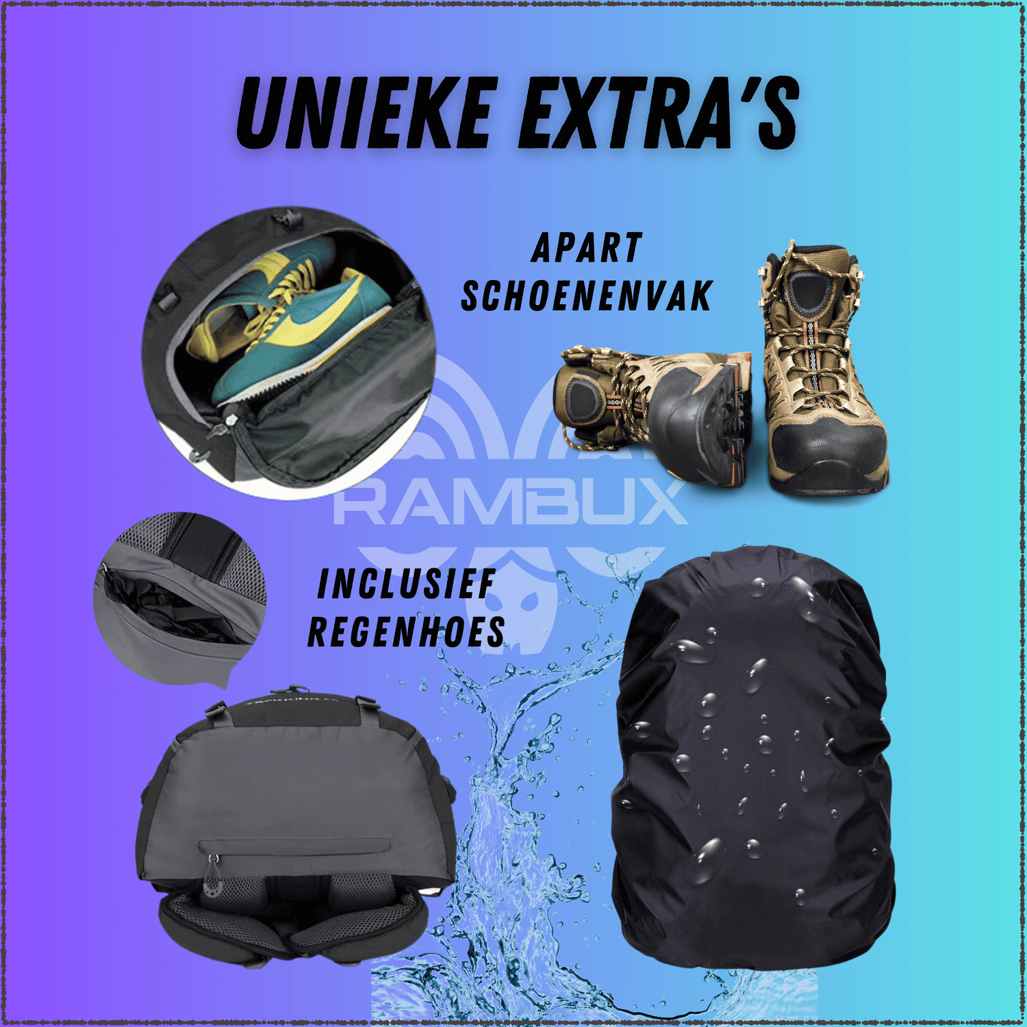 Backpack Adventure 60L Paars