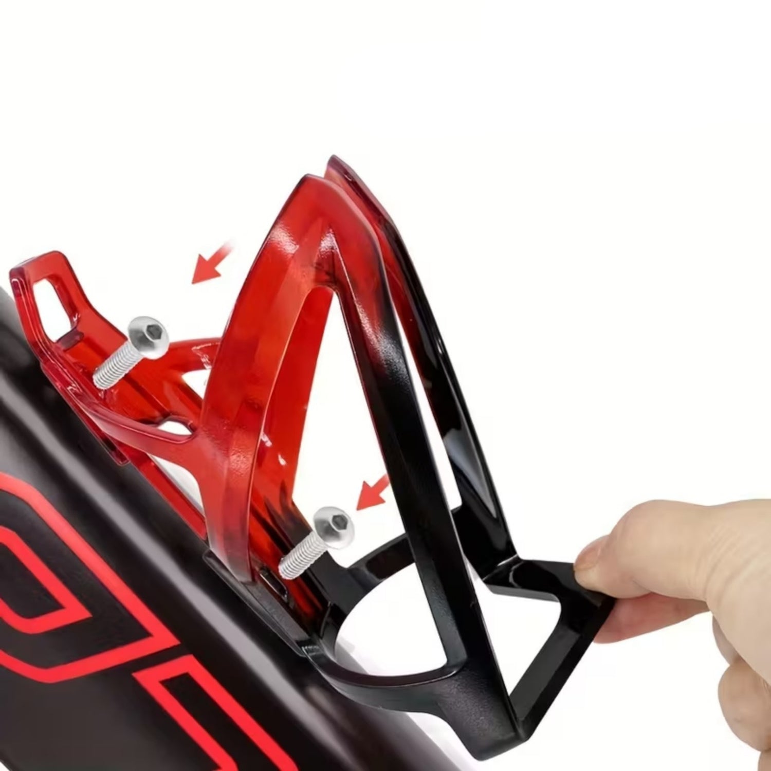 Bidonhouder Fiets - Zwart-Blauw - Lichtgewicht Houder voor Bidon