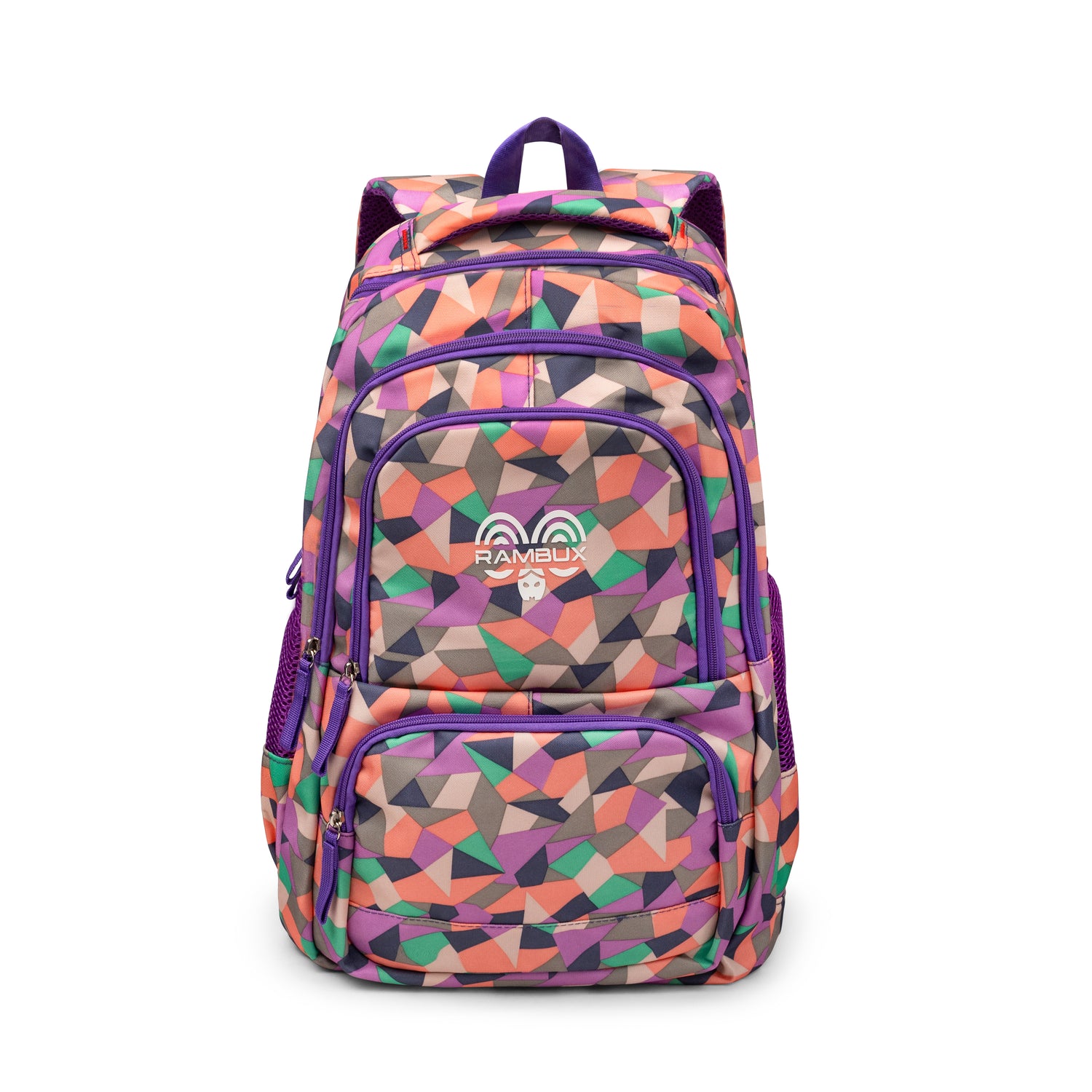 Schooltas Set - Paars Abstract - 3-delig RAMBUX