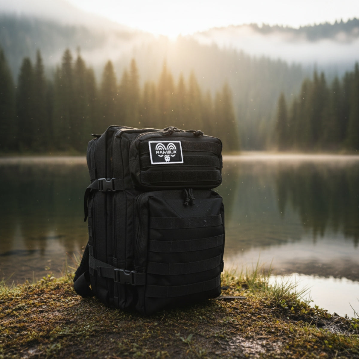 Backpack 45L Zwart RAMBUX