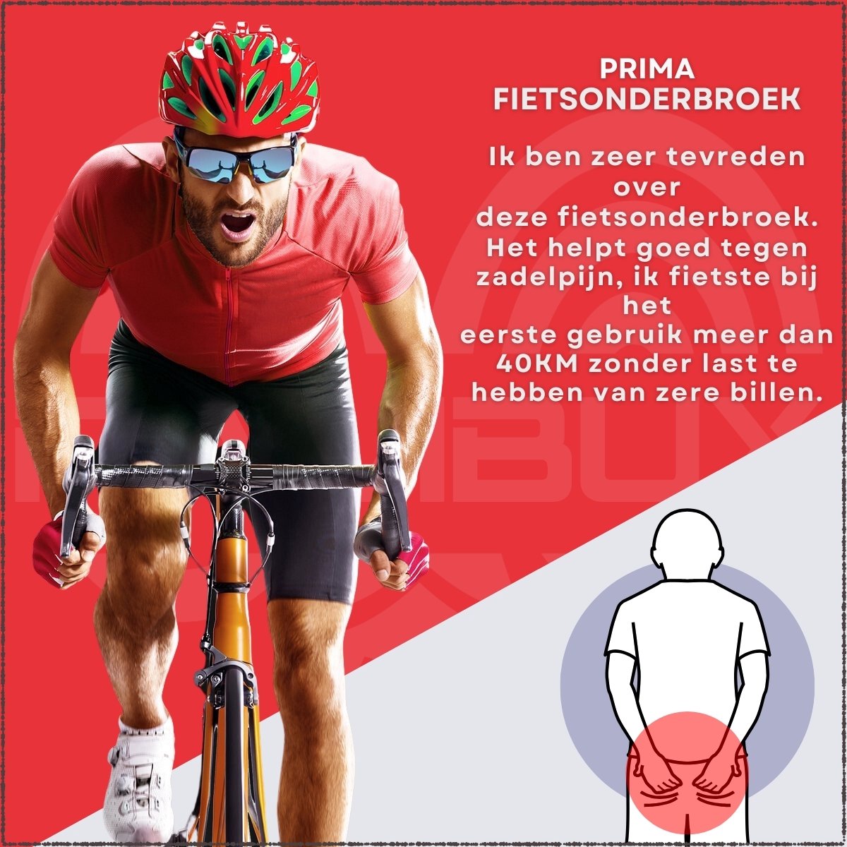 Fietsonderbroek met Zeem RAMBUX