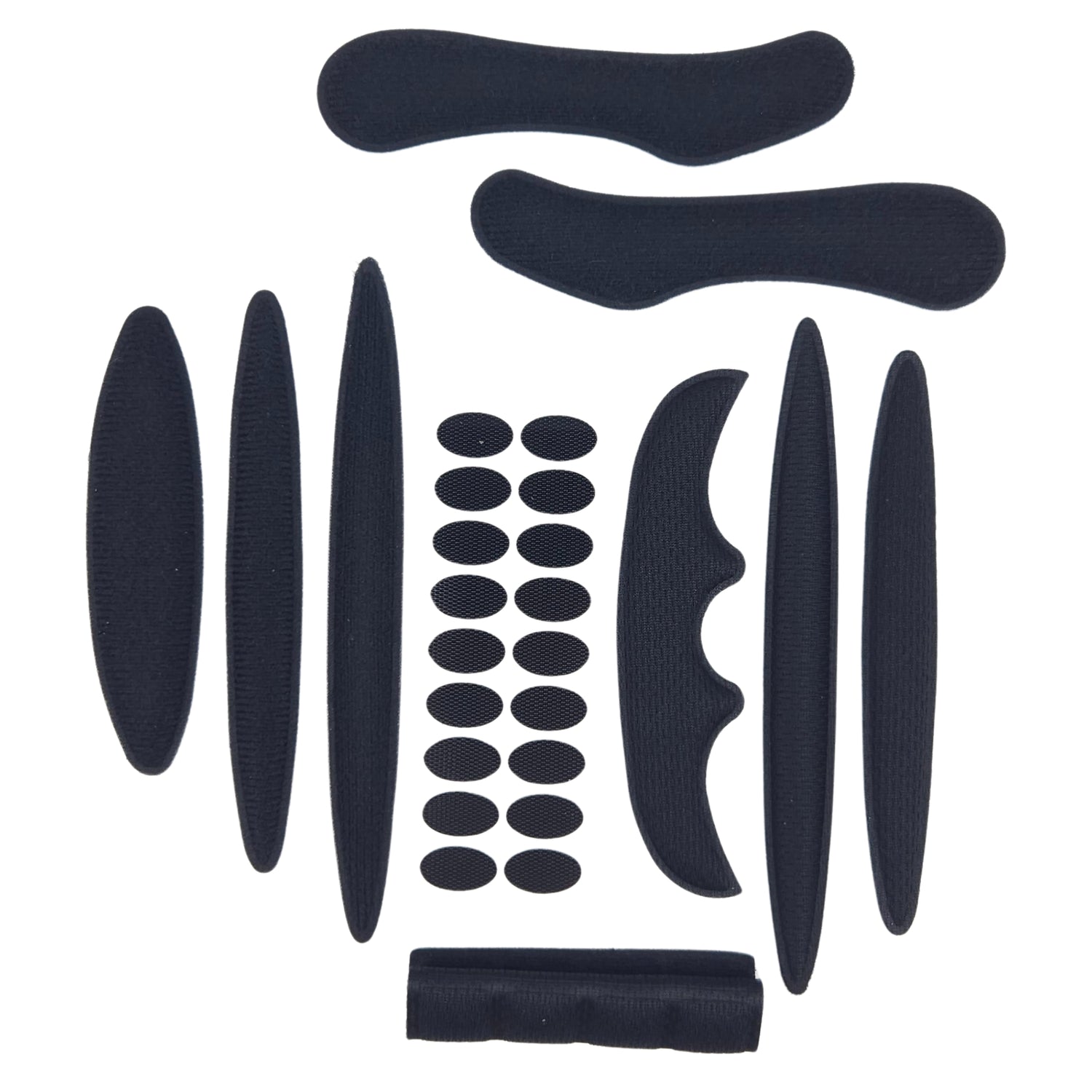 Foam Pads Set Fietshelm Zwart