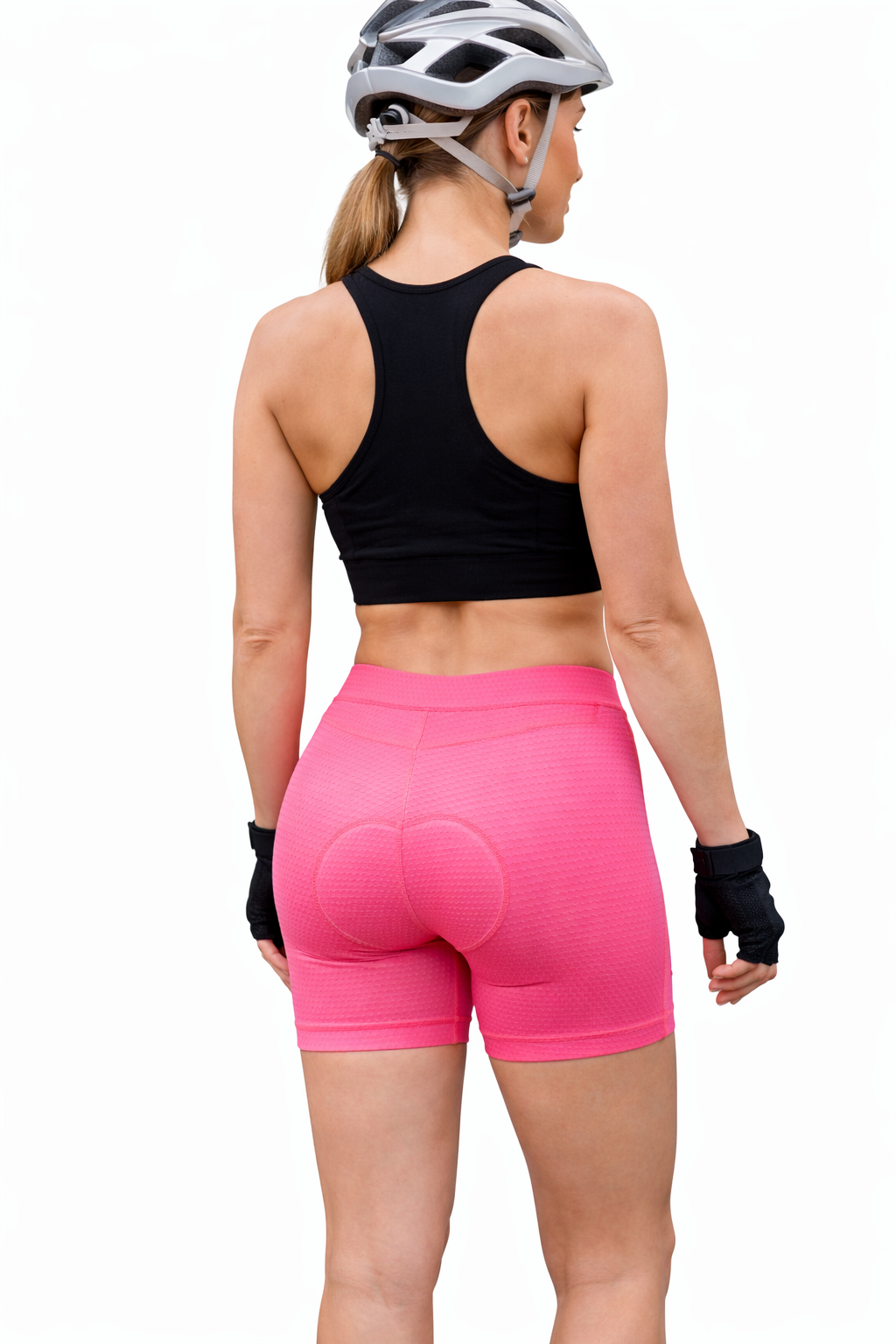 Fietsonderbroek Met Zeem - Dames - Roze