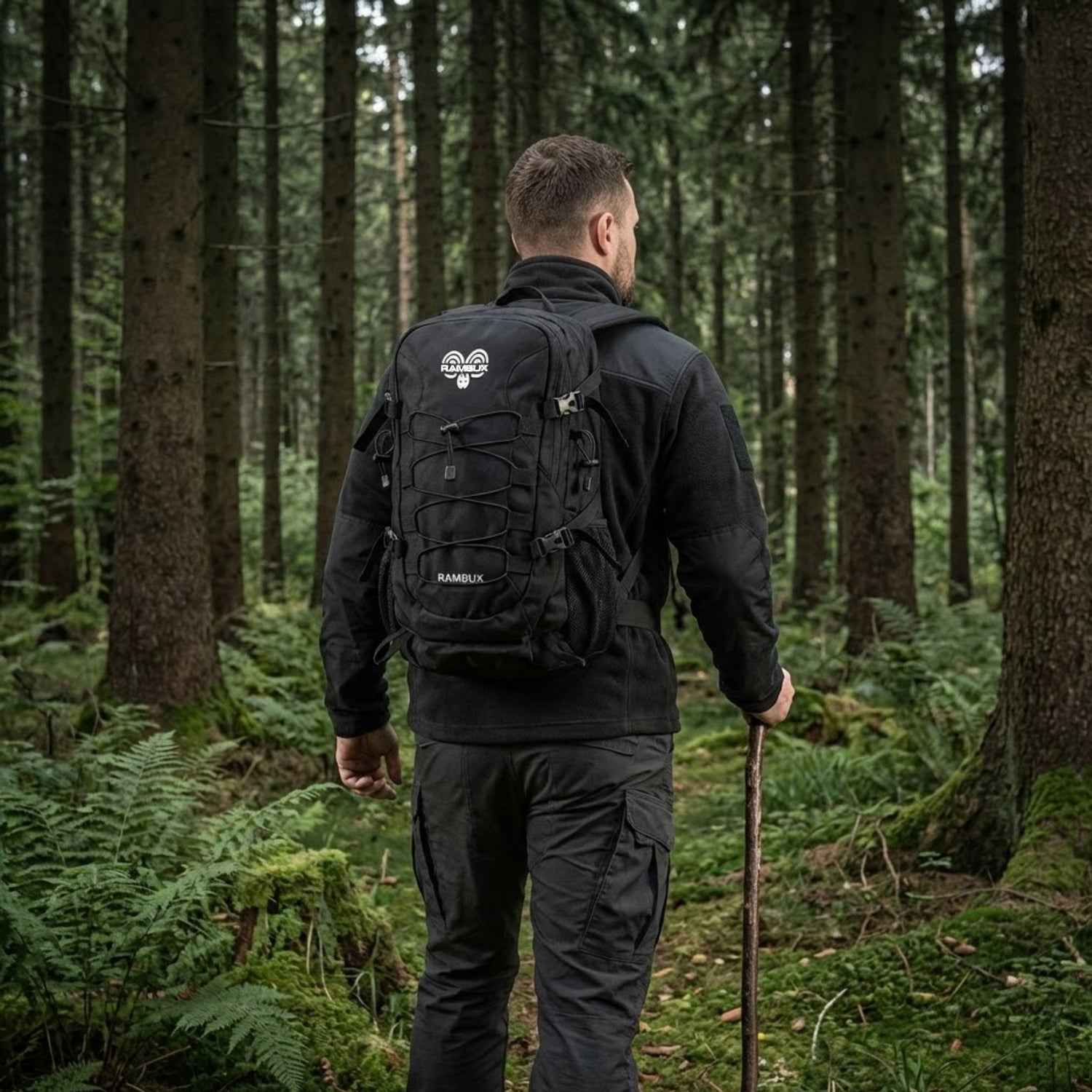 Backpack Outdoor - Lichtgewicht Wandelrugzak met Regenhoes - 40L - BASIC